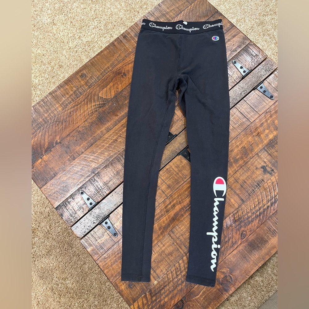 Champion Dark Gray High-Waisted Leggings - Picture 4 of 5